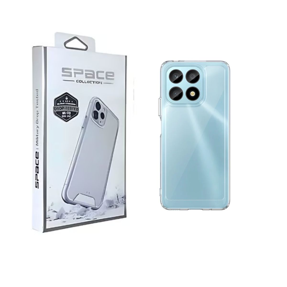 SPACE - Case Space Transparente para HONOR X8A