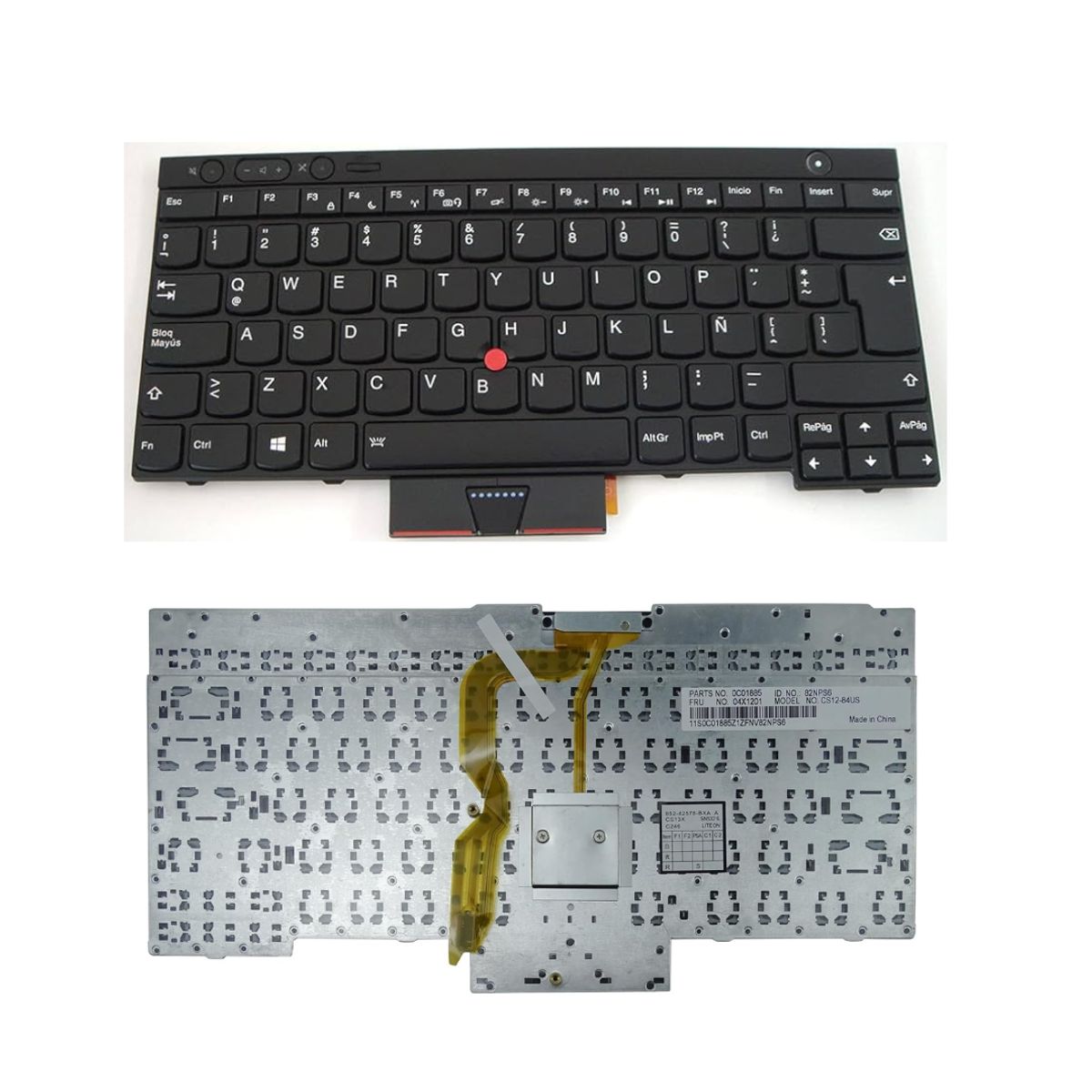 GENERICO - Teclado para Laptop Lenovo THINKPAD T430.  T430S. T430I.T530I. W530