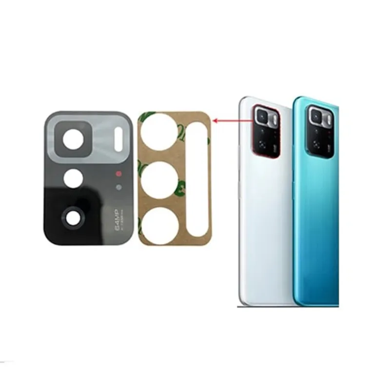 GENERICO - Repuesto lente Vidrio de cámara Xiaomi Redmi Note 10 Pro 5G