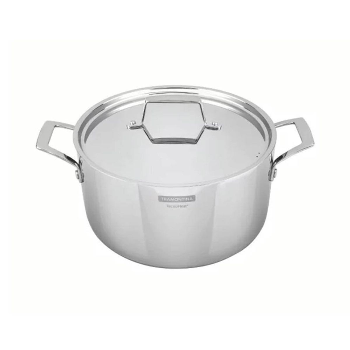 TRAMONTINA - Cacerola TRAMONTINA ace inox24cm cTapa Alta