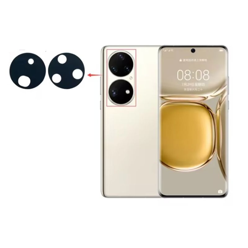 GENERICO - Repuesto lente Vidrio de cámara Huawei P50 Pro