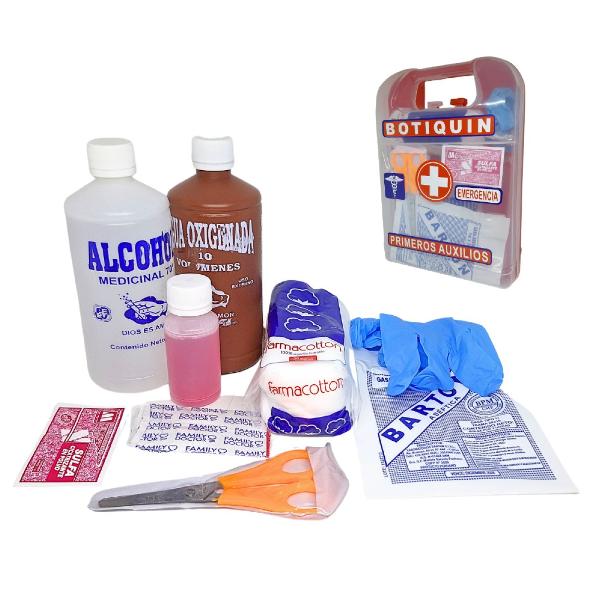 GENERICO - Botiquín Portátil De Primeros Auxilios Tipo Maleta