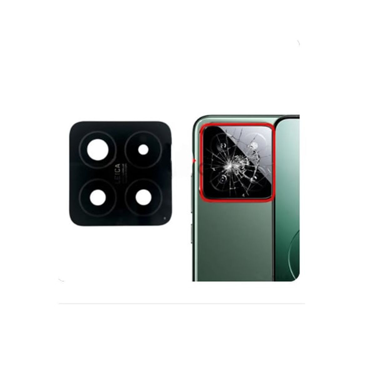 GENERICO - Repuesto lente Vidrio de cámara Xiaomi MI 14