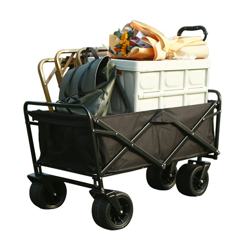 GENERICO - Carrito  De Carga Plegable Portatil Multifuncional GRANDE