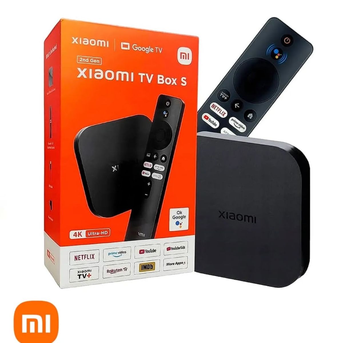 XIAOMI - Xiaomi Mi Tv Box S 2da GEN Con Google Tv Ultra 4K Chromecast