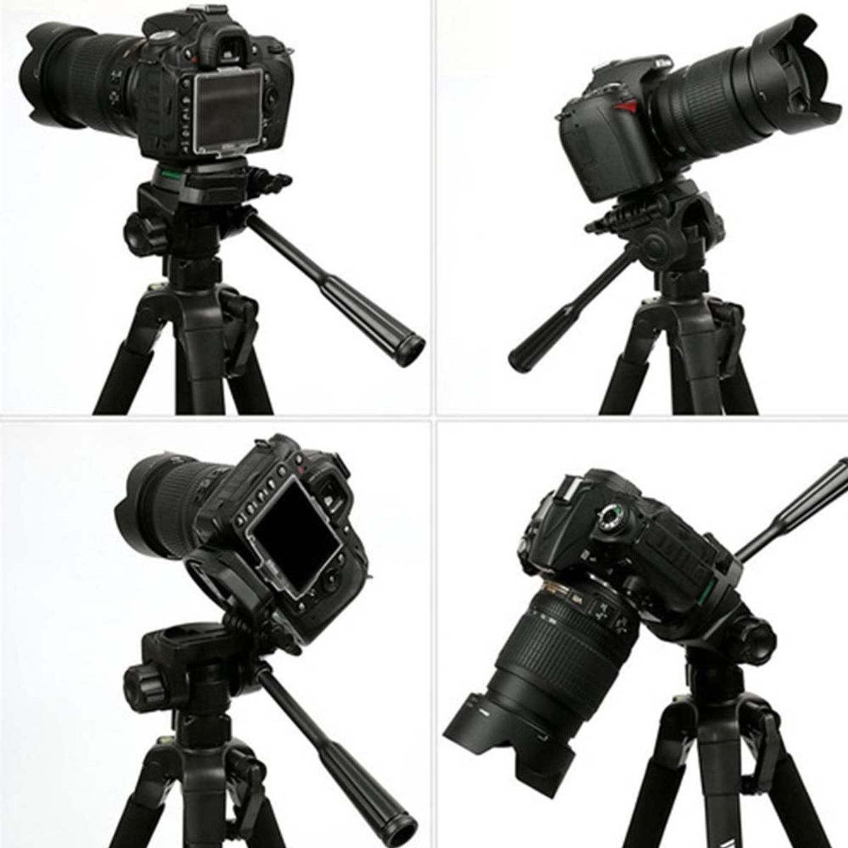 GENERICO - Tripode Camara Celular 3 Secciones 1.49m + Soporte + Funda 520