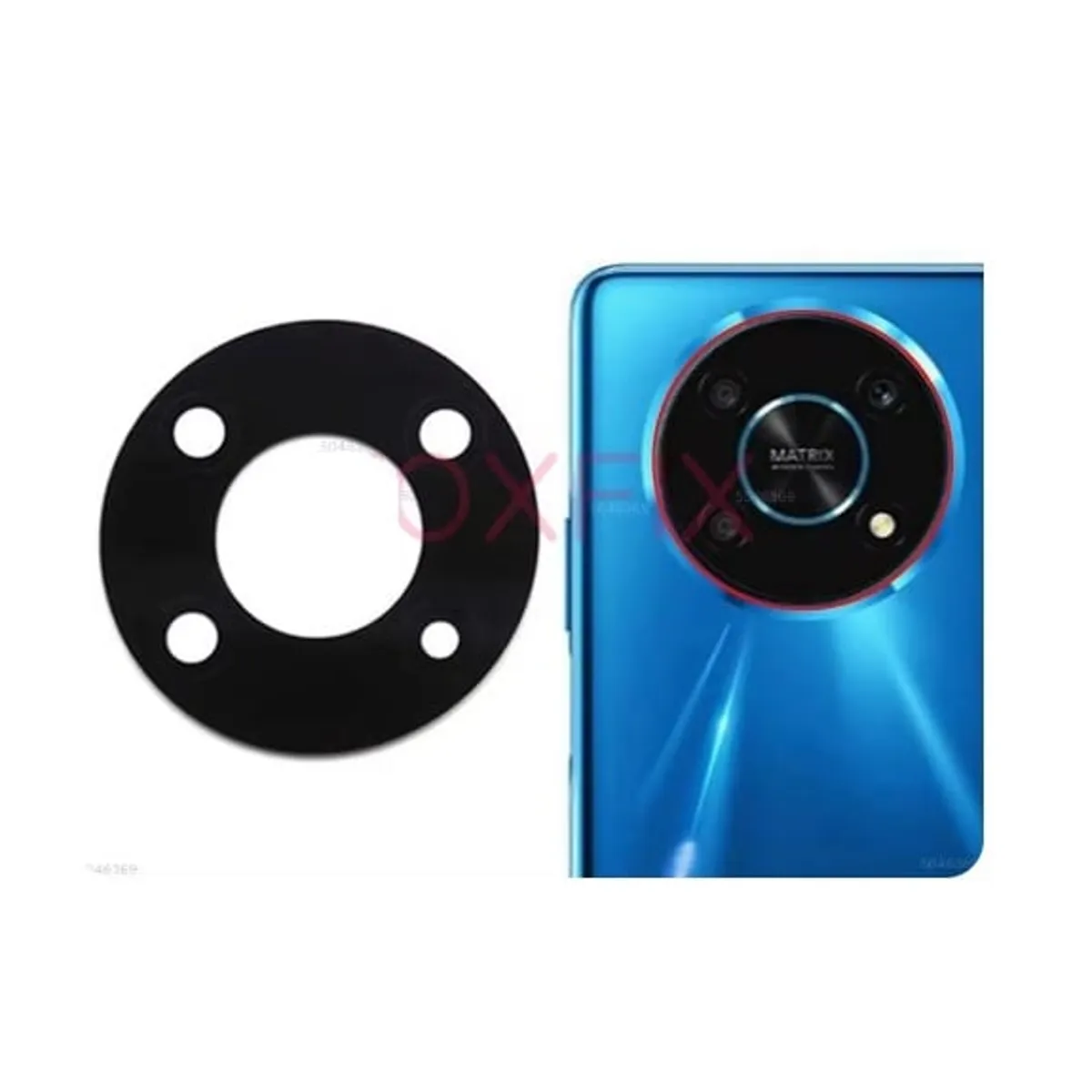 GENERICO - Repuesto lente Vidrio de cámara Honor X9 5G