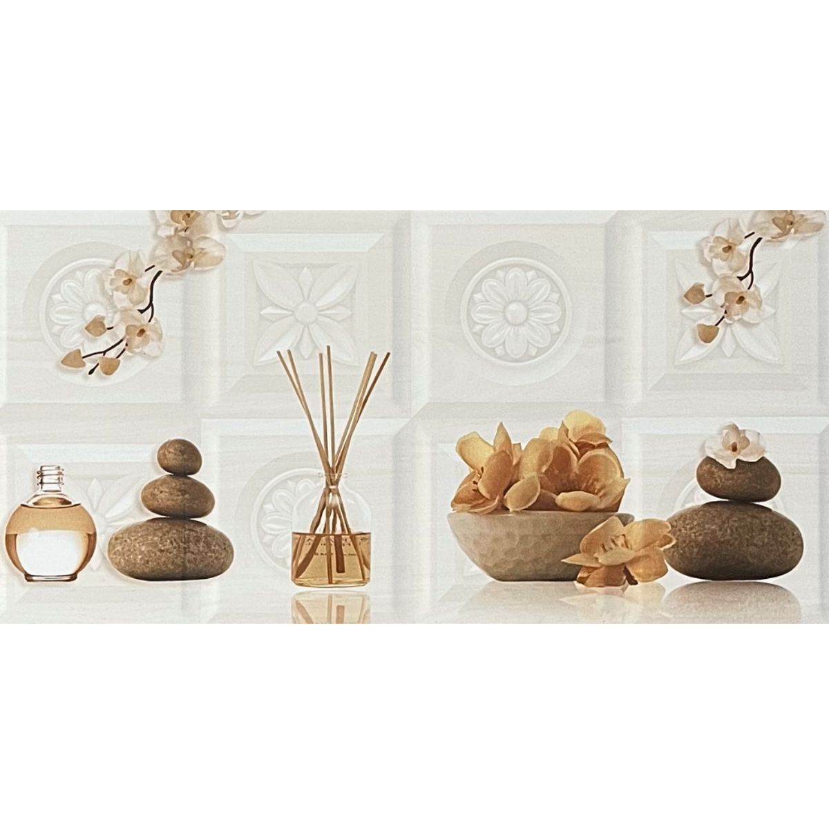 EJESA CREA TU ESPACIO IDEAL - Decorado cuadros beige 30x60cm - Decorado Unidad