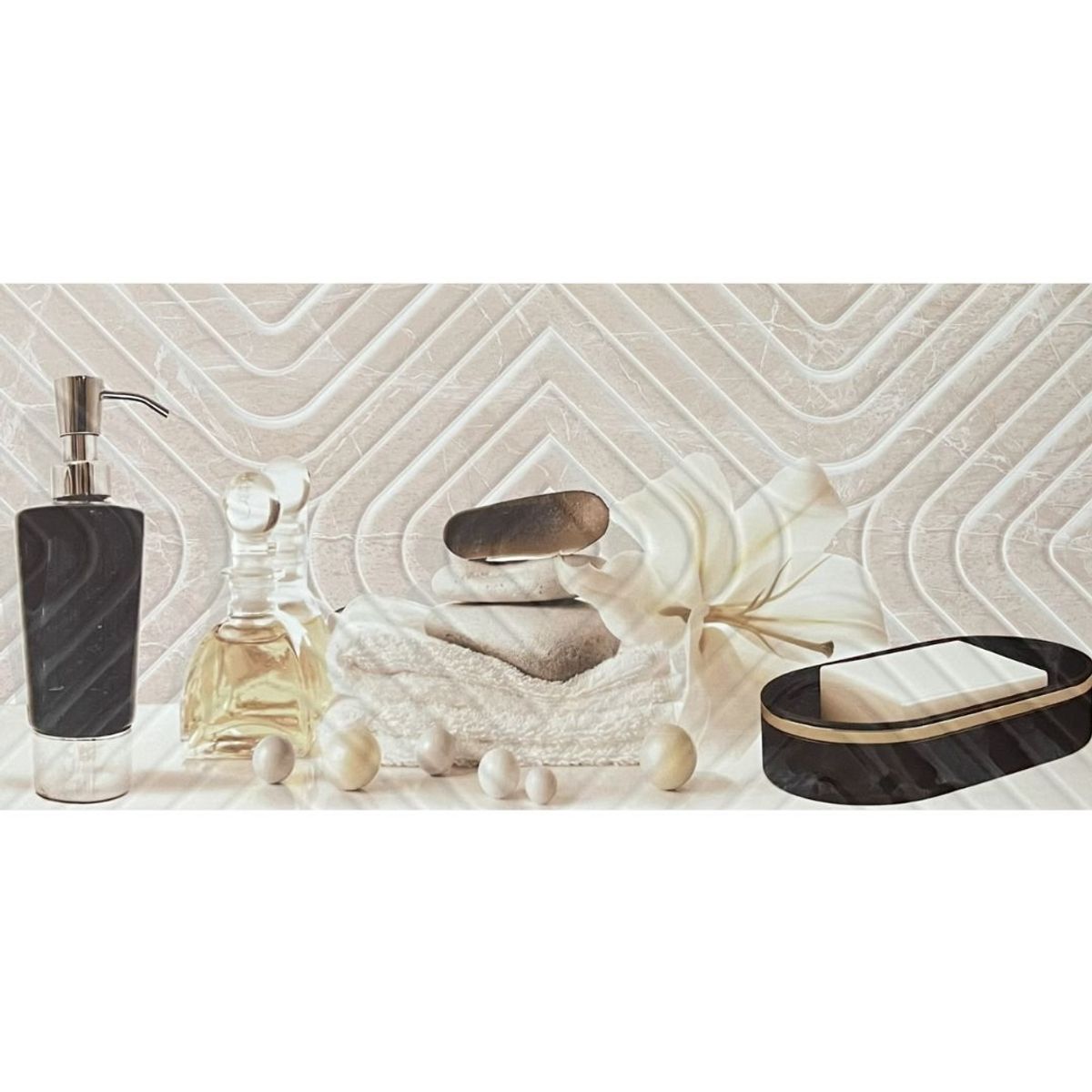 EJESA CREA TU ESPACIO IDEAL - Decorado diagrama marfil - decorado 30x60 Unidad