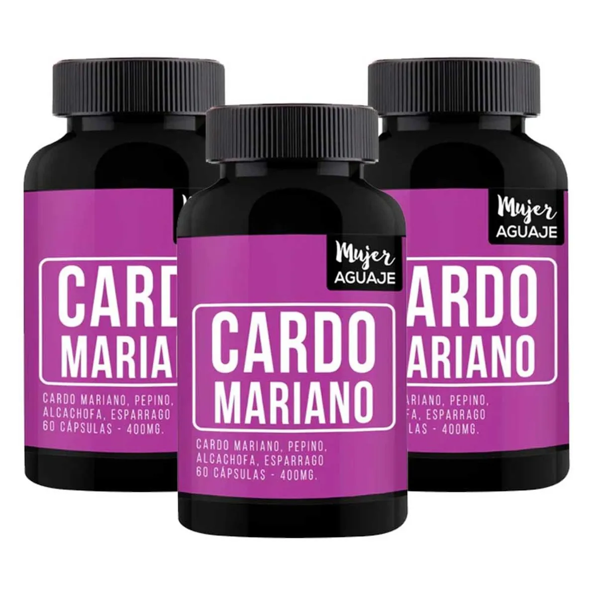 MUJER AGUAJE - Cardo Mariano 400 mg Mujer Aguaje Pack x 3