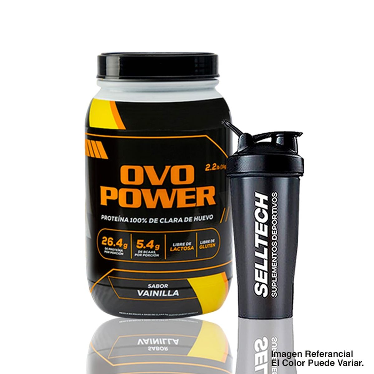 OVOPOWER - Proteína De Clara De Huevo Ovopower 1Kg Vainilla