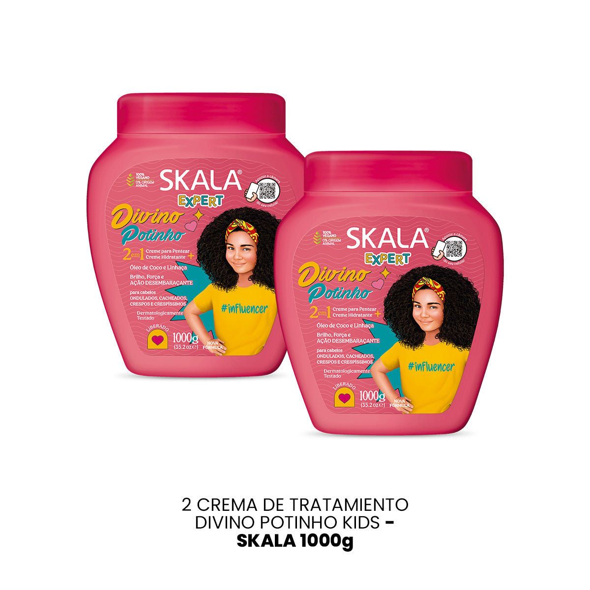 SKALA - CREMA DE TRATAMIENTO DIVINO POTINHO KIDS 1000G - SKALA 2 UNID