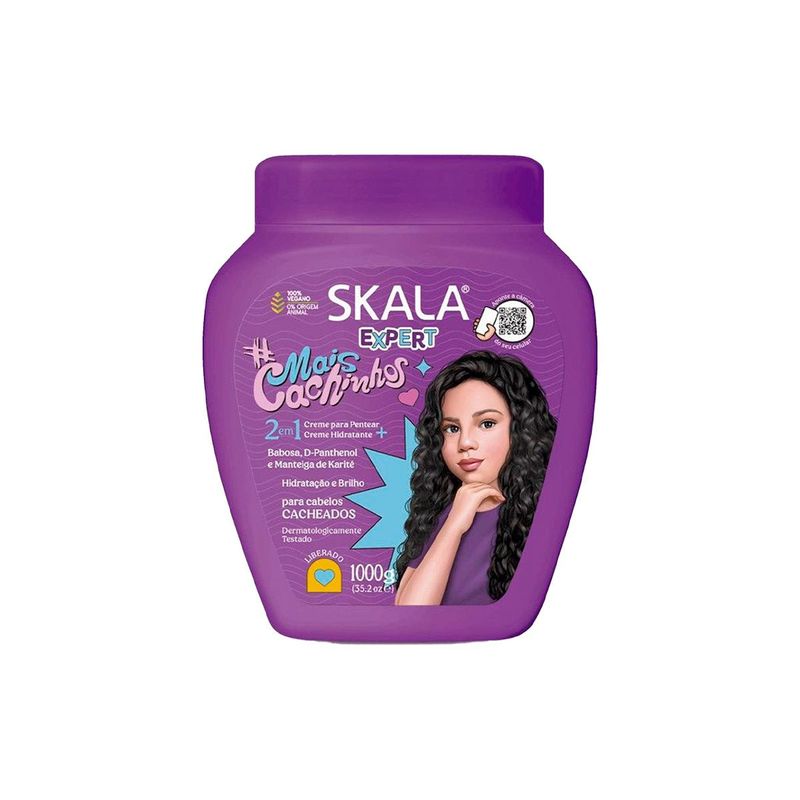 SKALA - CREMA TRATAMIENTO CAPILAR MAIS CACHINHOS SKALA EXPERT 1000G