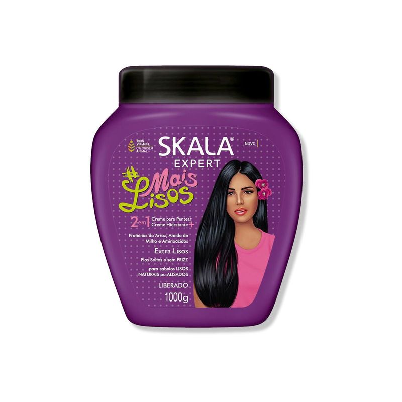 SKALA - CREMA TRATAMIENTO CAPILAR MAIS LISOS 1000G - SKALA