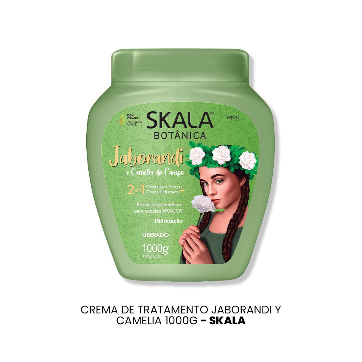 SKALA - CREMA DE TRATAMIENTO JABORANDI Y CAMELIA 1000G - SKALA