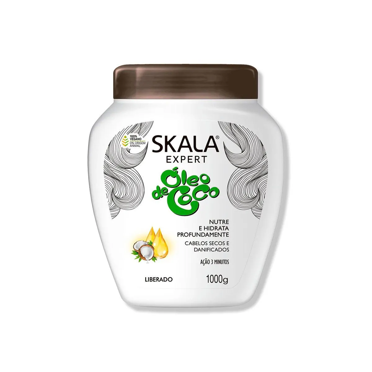 SKALA - CREMA TRATAMIENTO CAPILAR ÓLEO DE COCO 1000G - SKALA EXPERT
