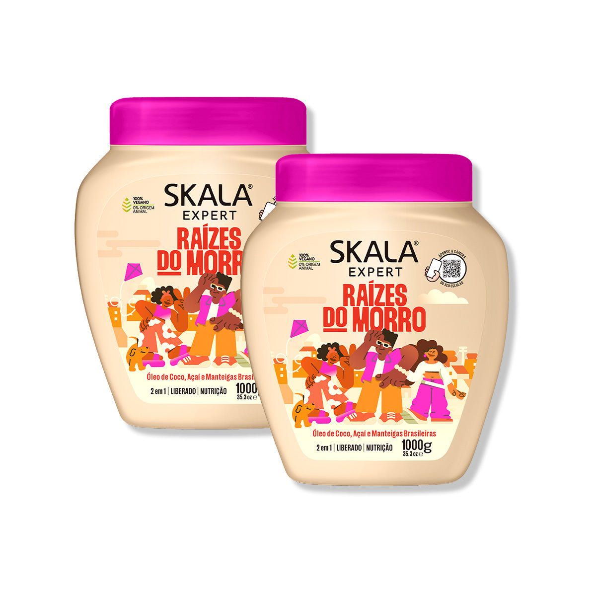 SKALA - RAIZES DO MORRO CREMA TRATAMIENTO 1KG SKALA EXPERT 2 UNID