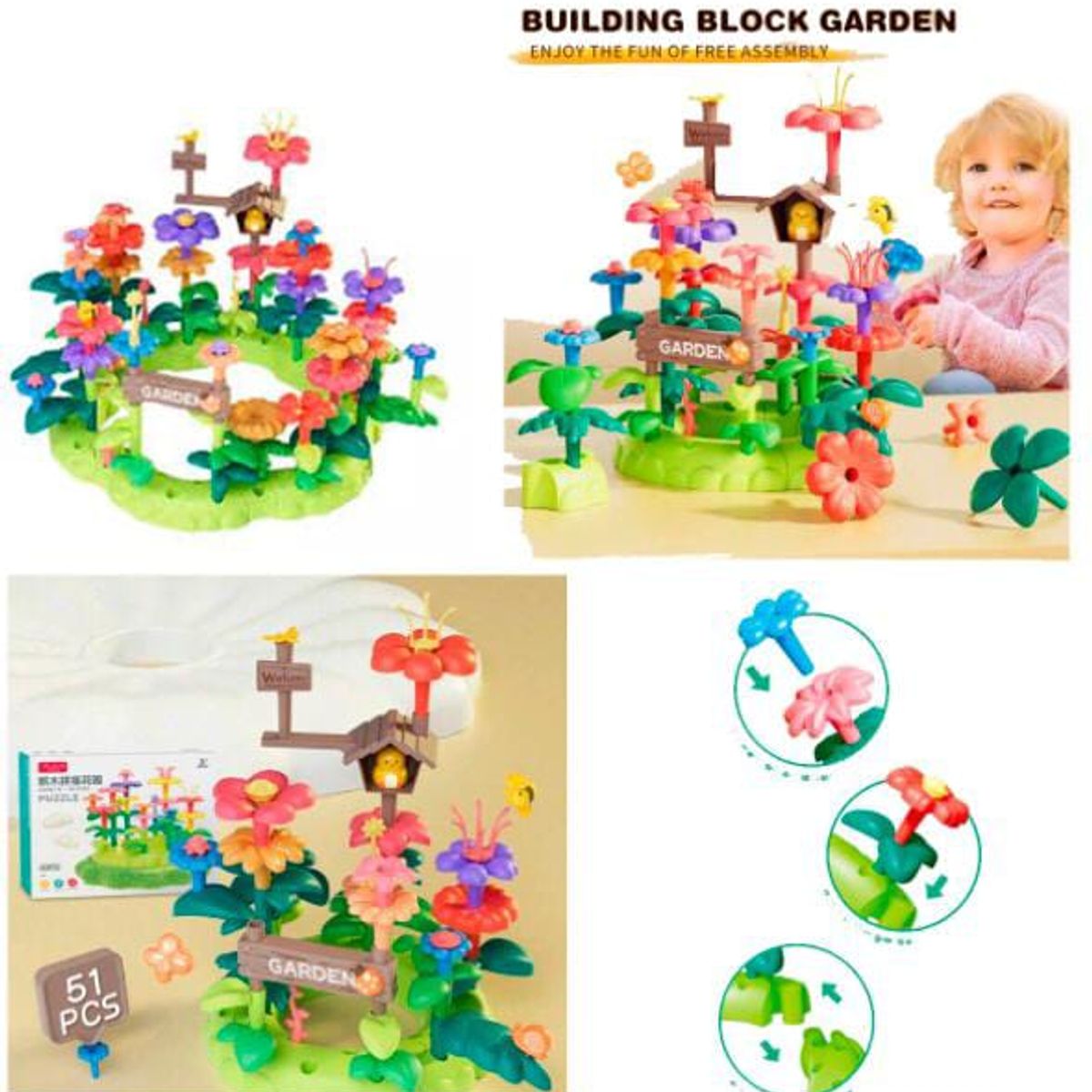 GENERICO - de apilamiento didacto de 51 pzas