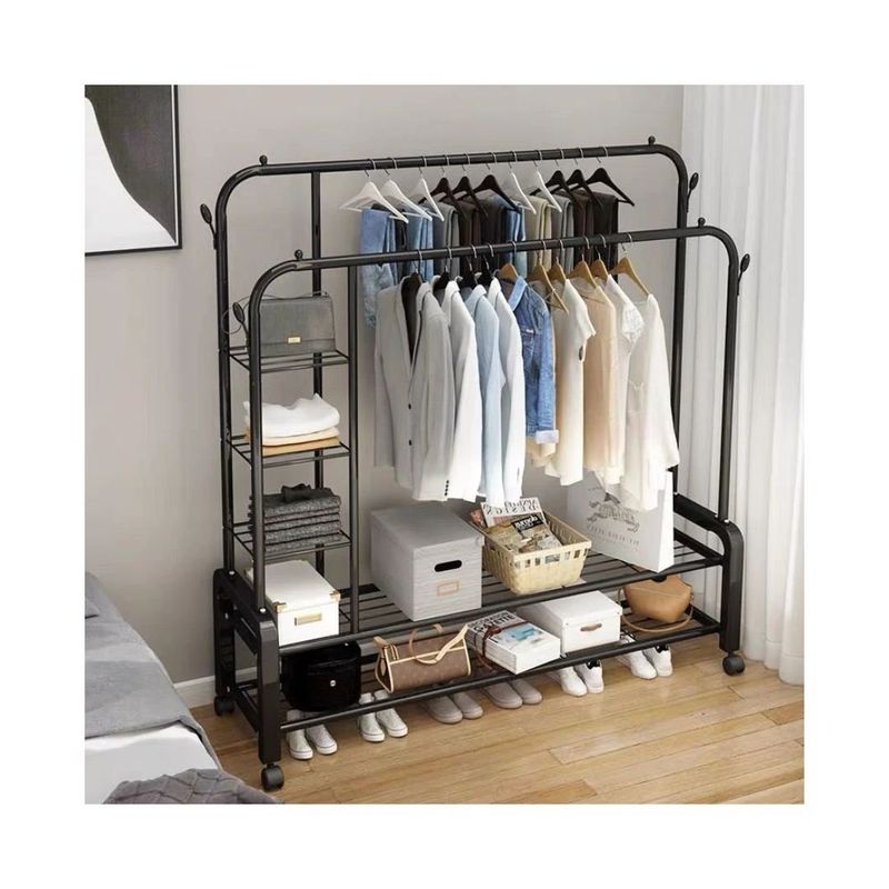 GENERICO - PERCHERO 4 EN 1 MULTIFUNCIONAL