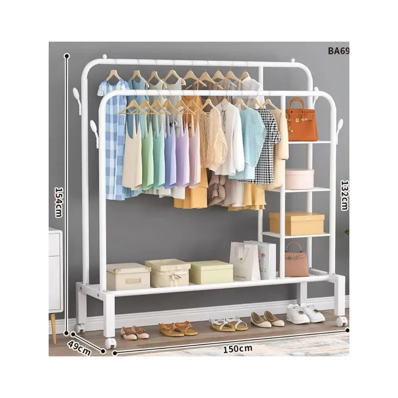 GENERICO - PERCHERO 4 EN 1 MULTIFUNCIONAL