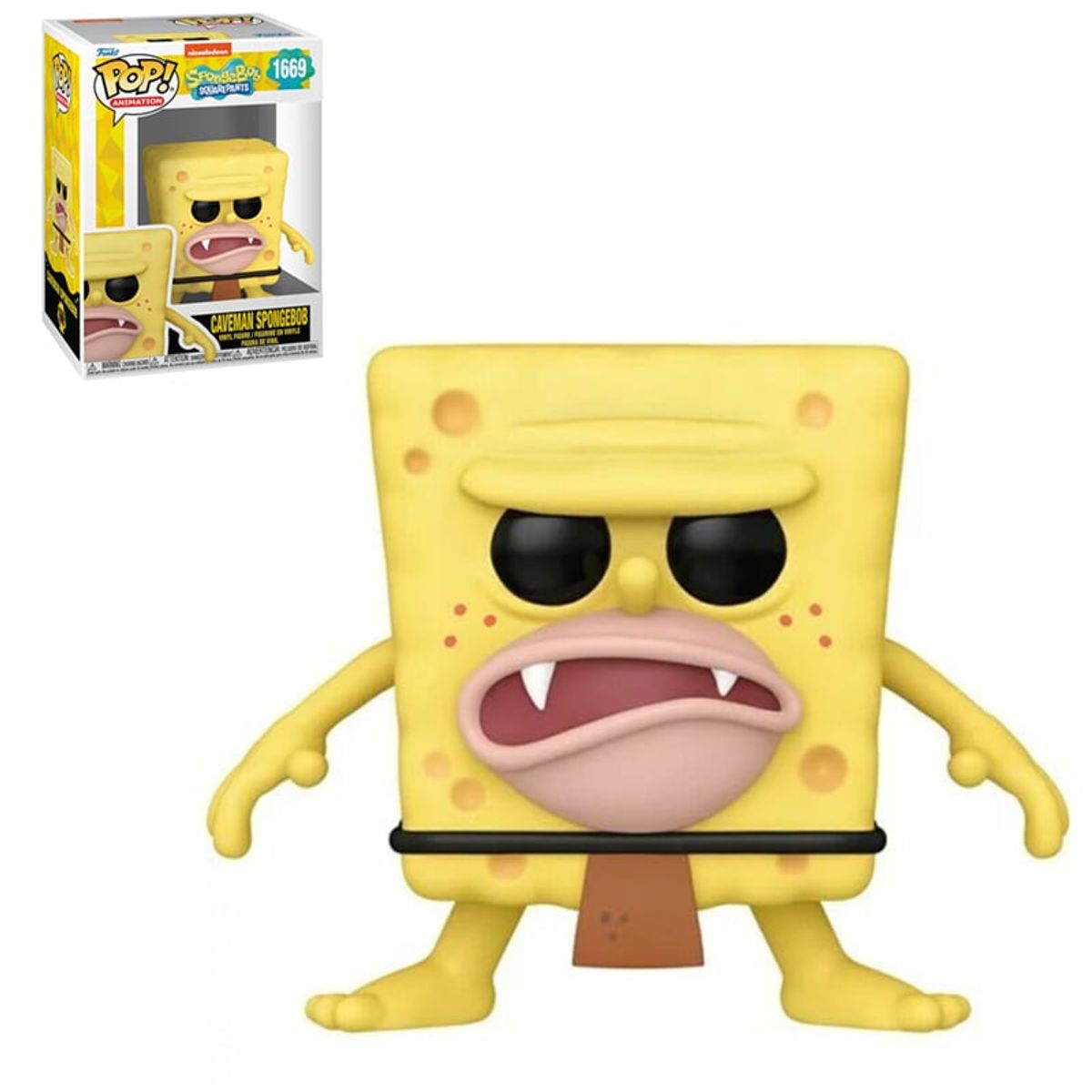 FUNKO - Funko Pop Bob Esponja - Bob Esponja Cavernicola 1669