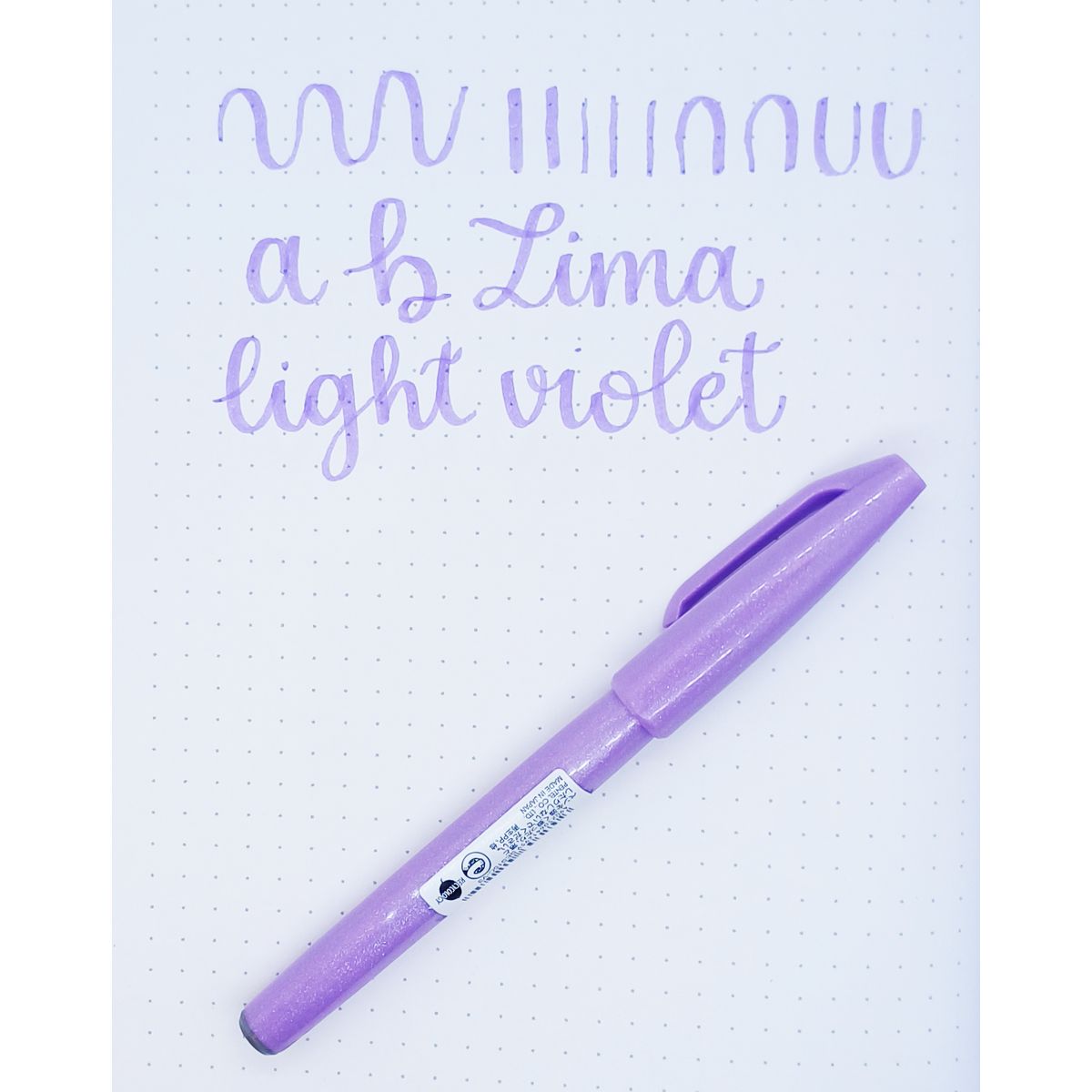 PENTEL - Brush Pen Pentel Touch Lettering Violet