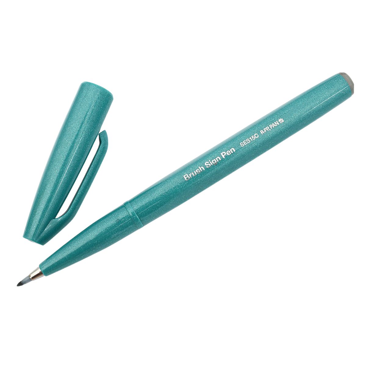 PENTEL - Brush Pen Pentel Touch Lettering Turquoise Green
