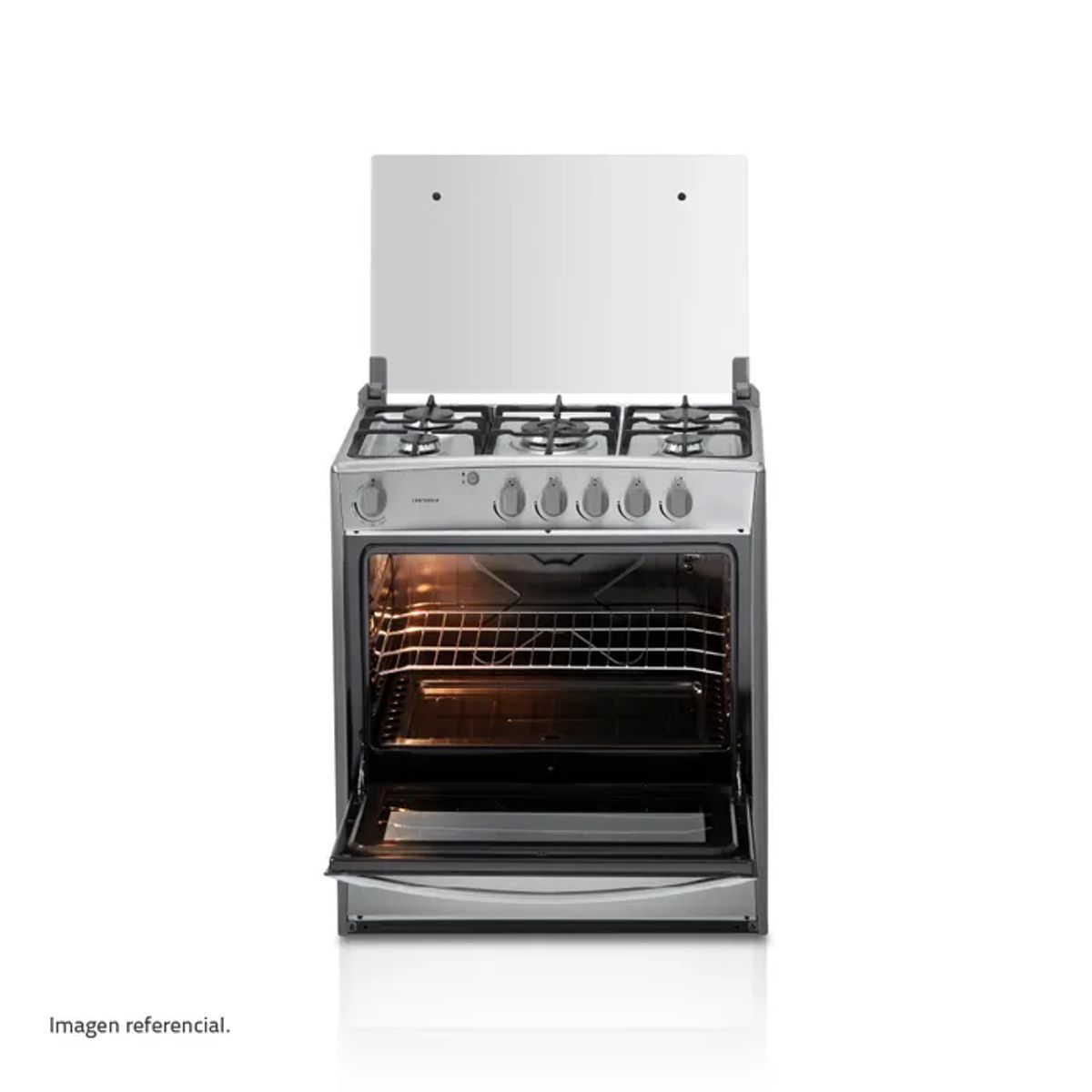 INDURAMA - Cocina a Gas INDURAMA 5 Quemadores Cantabria QZ Croma