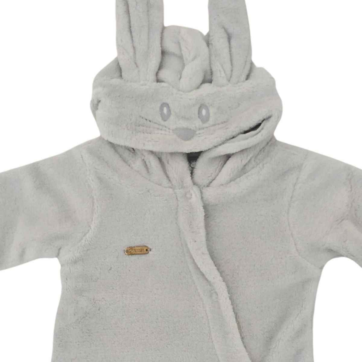 GENERICO - Enterizo acolchado Conejo Plomo