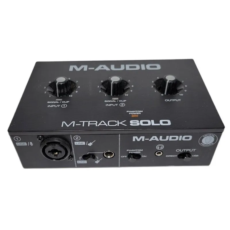 M AUDIO - M Audio M-Track Solo Interfaz de Audio