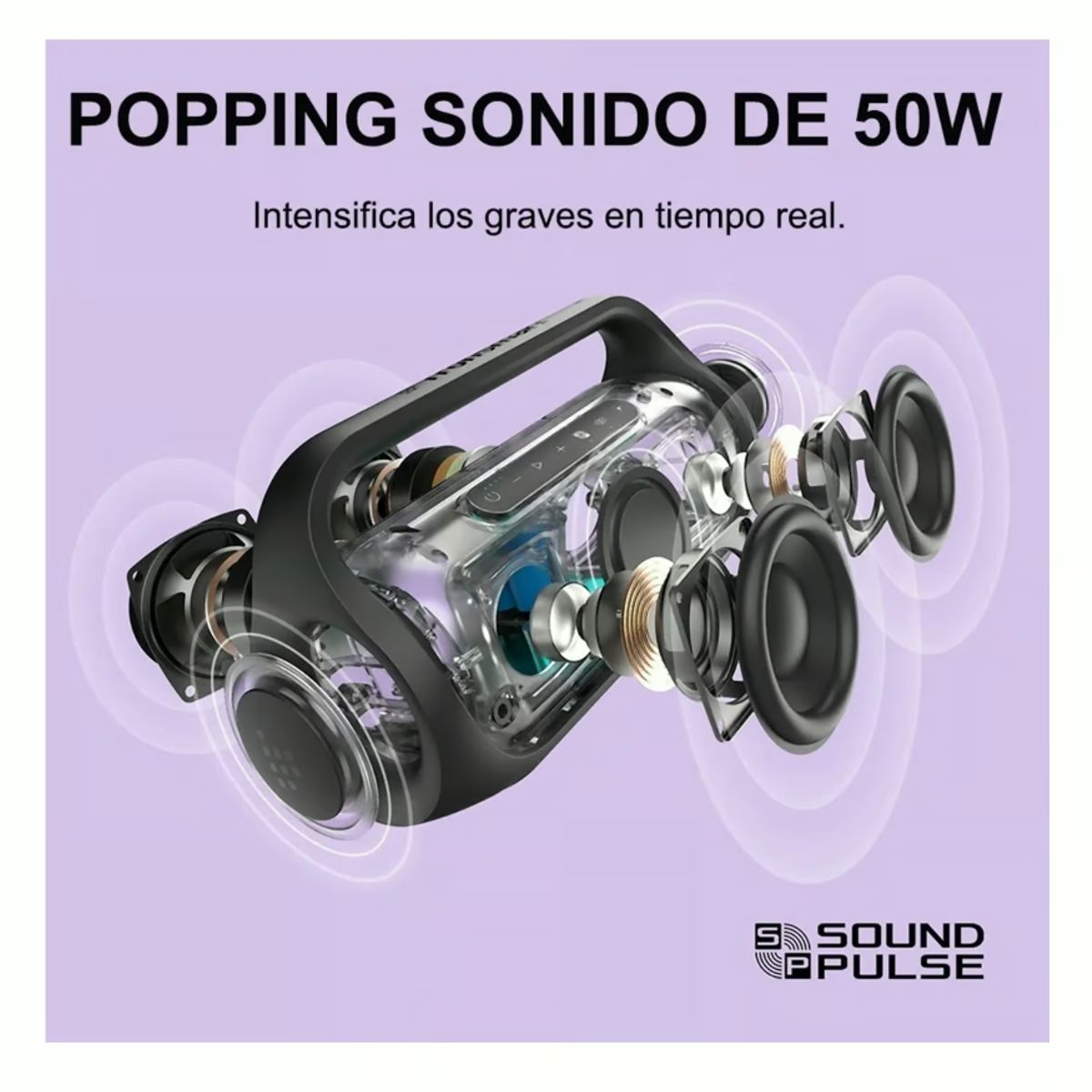 TRONSMART - Parlante Bluetooth Tronsmart BANG MINI 50W