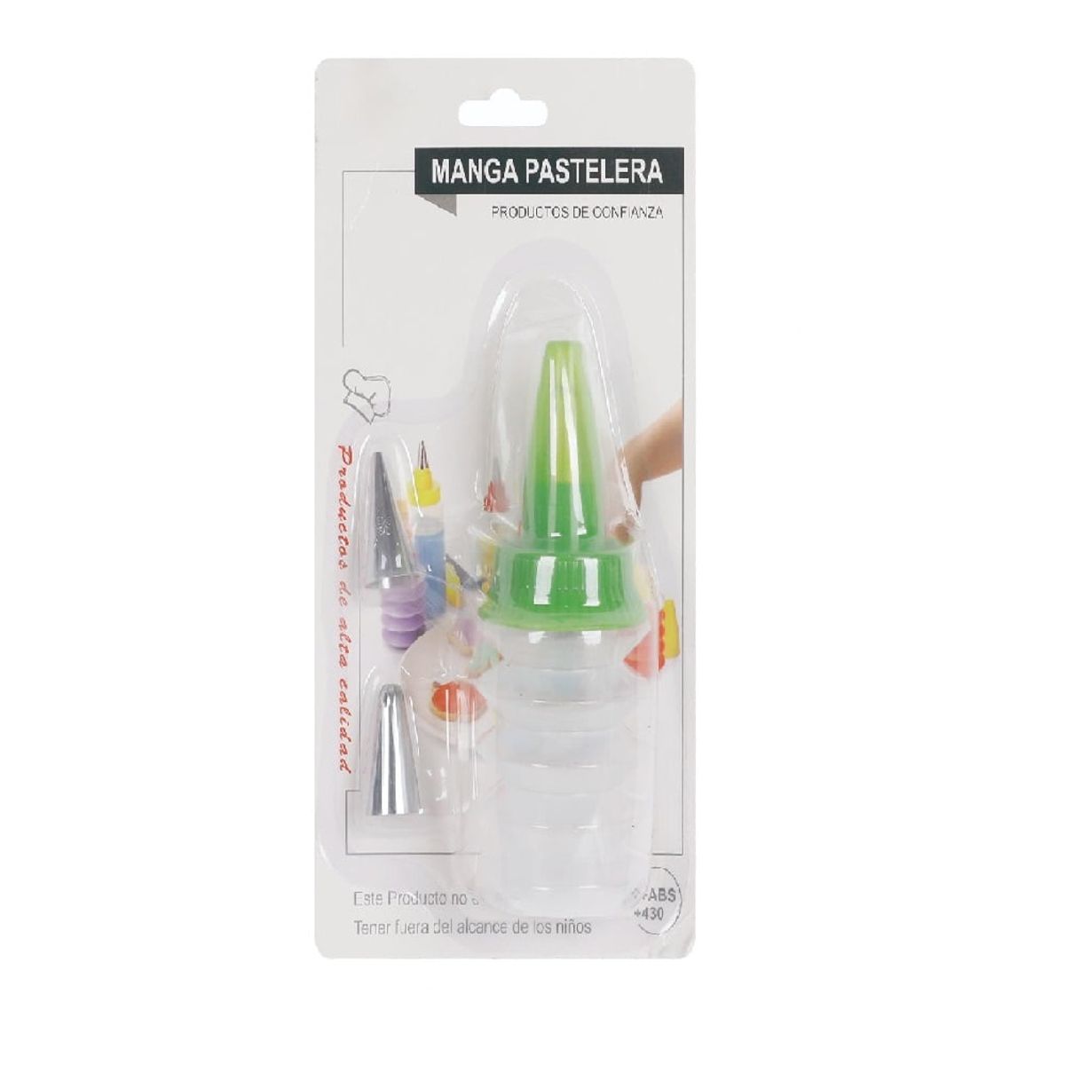 OTTOWARE - Set de 3 Botellas Decorativas para Reposteria