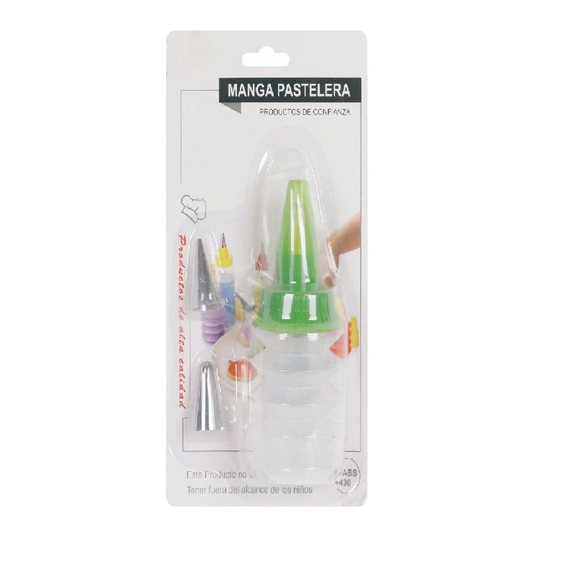 OTTOWARE - Set de 3 Botellas Decorativas para Reposteria