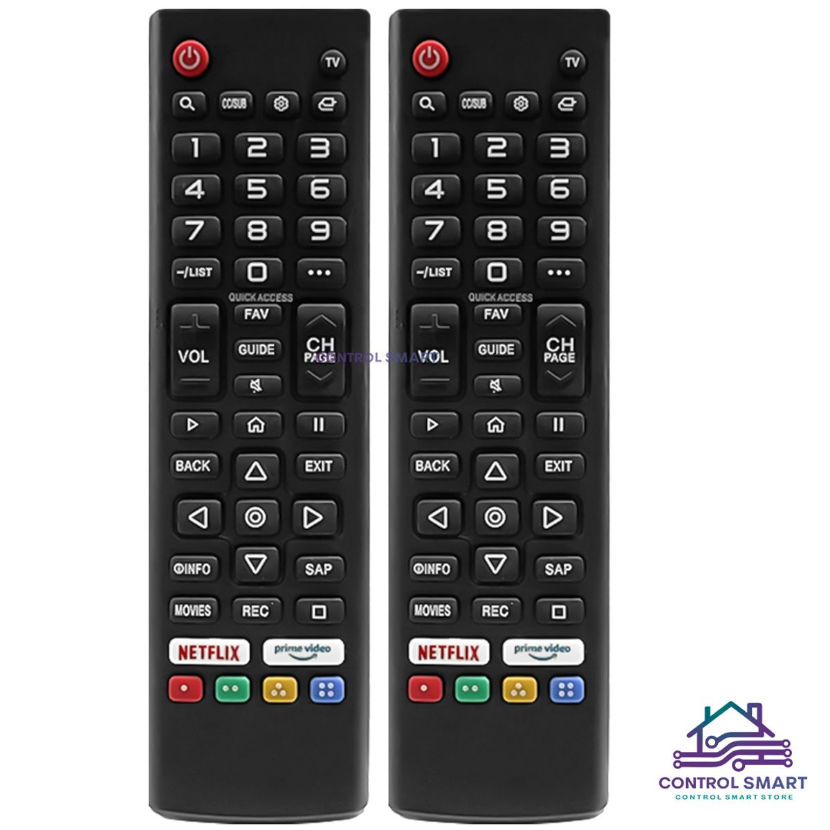 GENERICO - Control Remoto Compatible Para Smart Tv JVC Webos