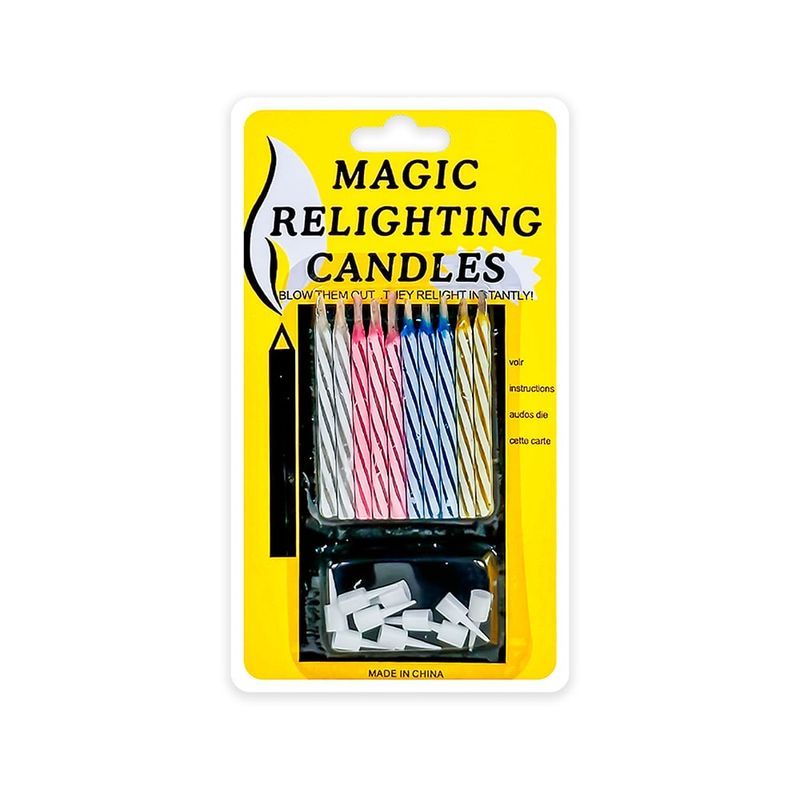 KTK - Velas de Cumpleaños Mágicas Setx10