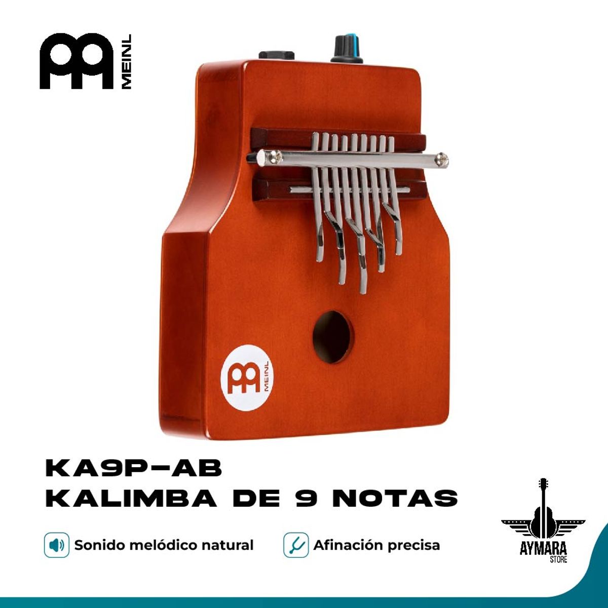 MEINL - Meinl KA9P-AB African Brown Kalimba De 9 Notas