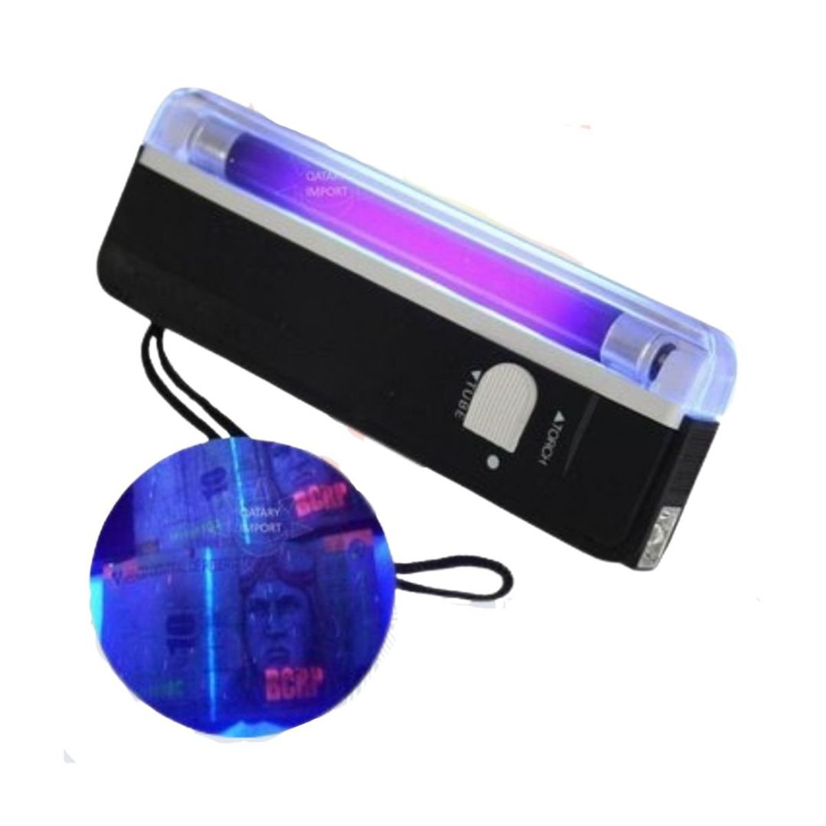 GENERICO - Detector Portatil De Billetes Falsos Dólares Soles Dl01