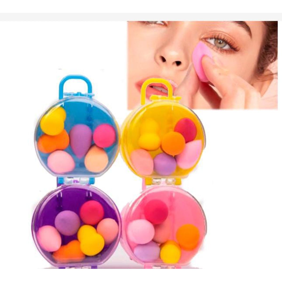 GENERICO - Kit Esponjas Beauty Blender Pro Con Estuche