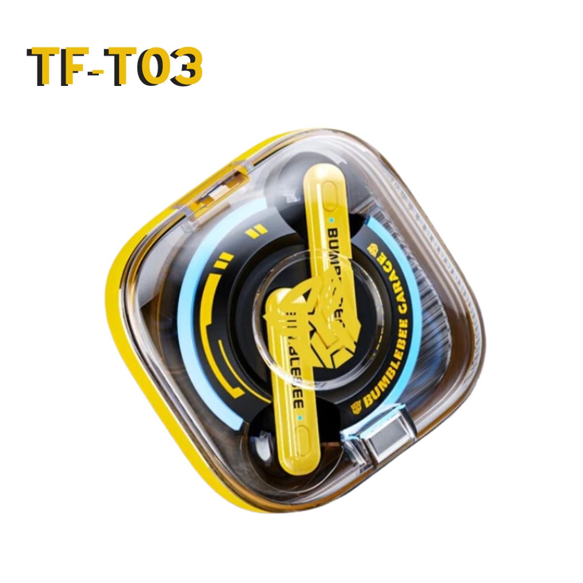 GENERICO - Transformers BumbleBee TF-T03 Audífono Bluetooth 5.3 Sonido HiFi -BKAM