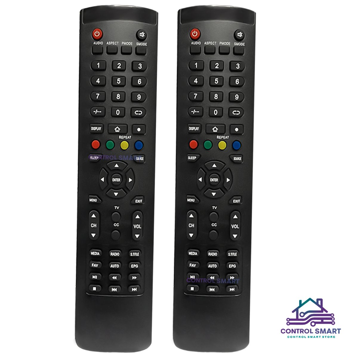 GENERICO - Control Remoto Para  Smart Tv Jvc Led