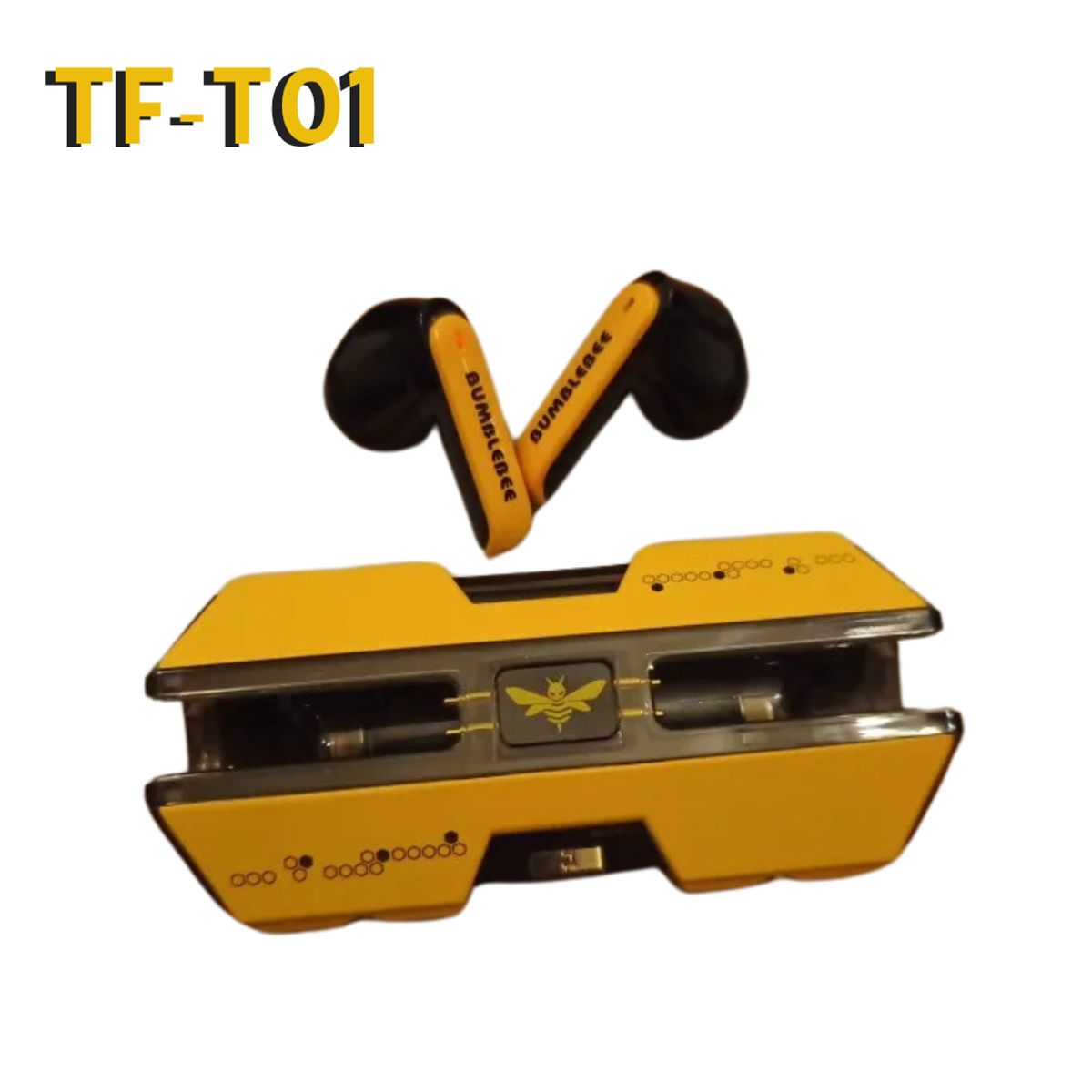 GENERICO - Transformers BumbleBee TF-T01 Audífono Bluetooth 5.4 de Baja Latencia