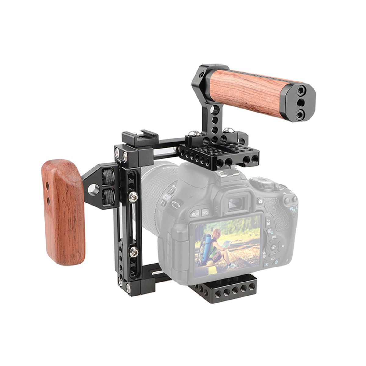 GENERICO - Kit jaula Camvate Universal para Canon Nikon Sony