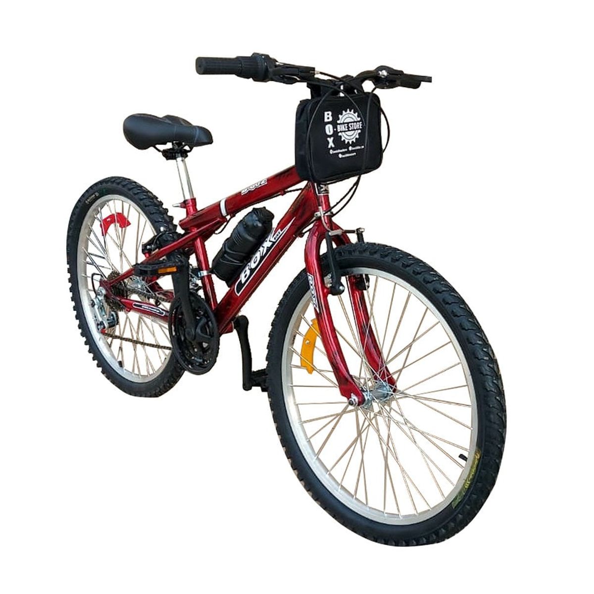 BOX BIKE - Bicicleta Box MTB Aro 24 - Rojo