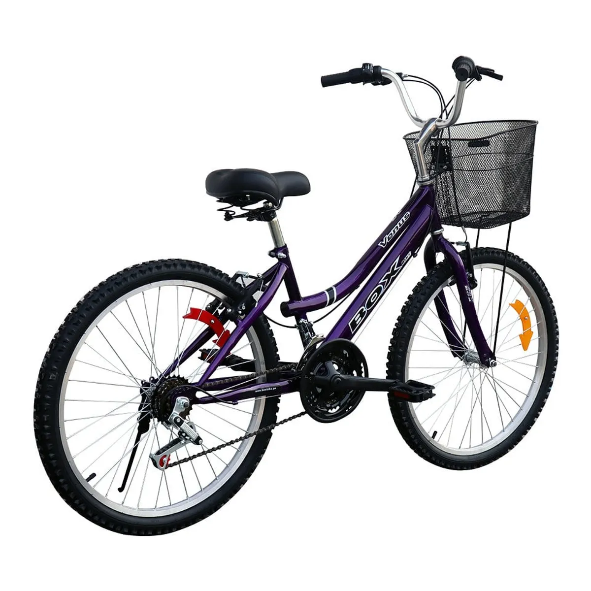BOX BIKE - Bicicleta Box Campera Aro 24 - Morado