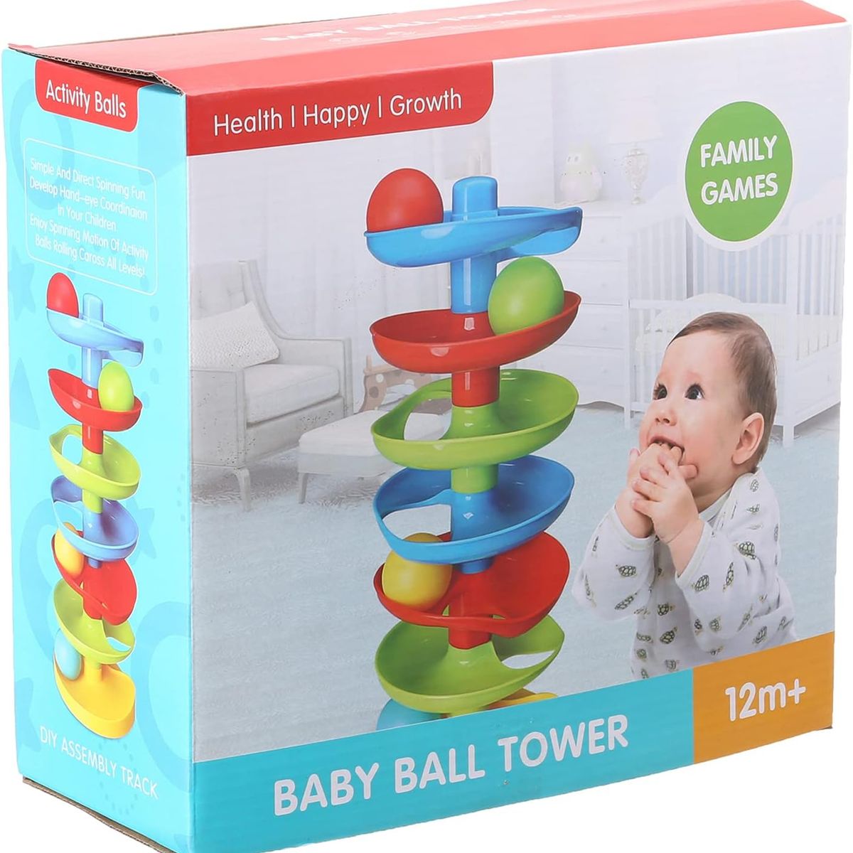 GENERICO - Torre de Pelotas Interactivas para bebes