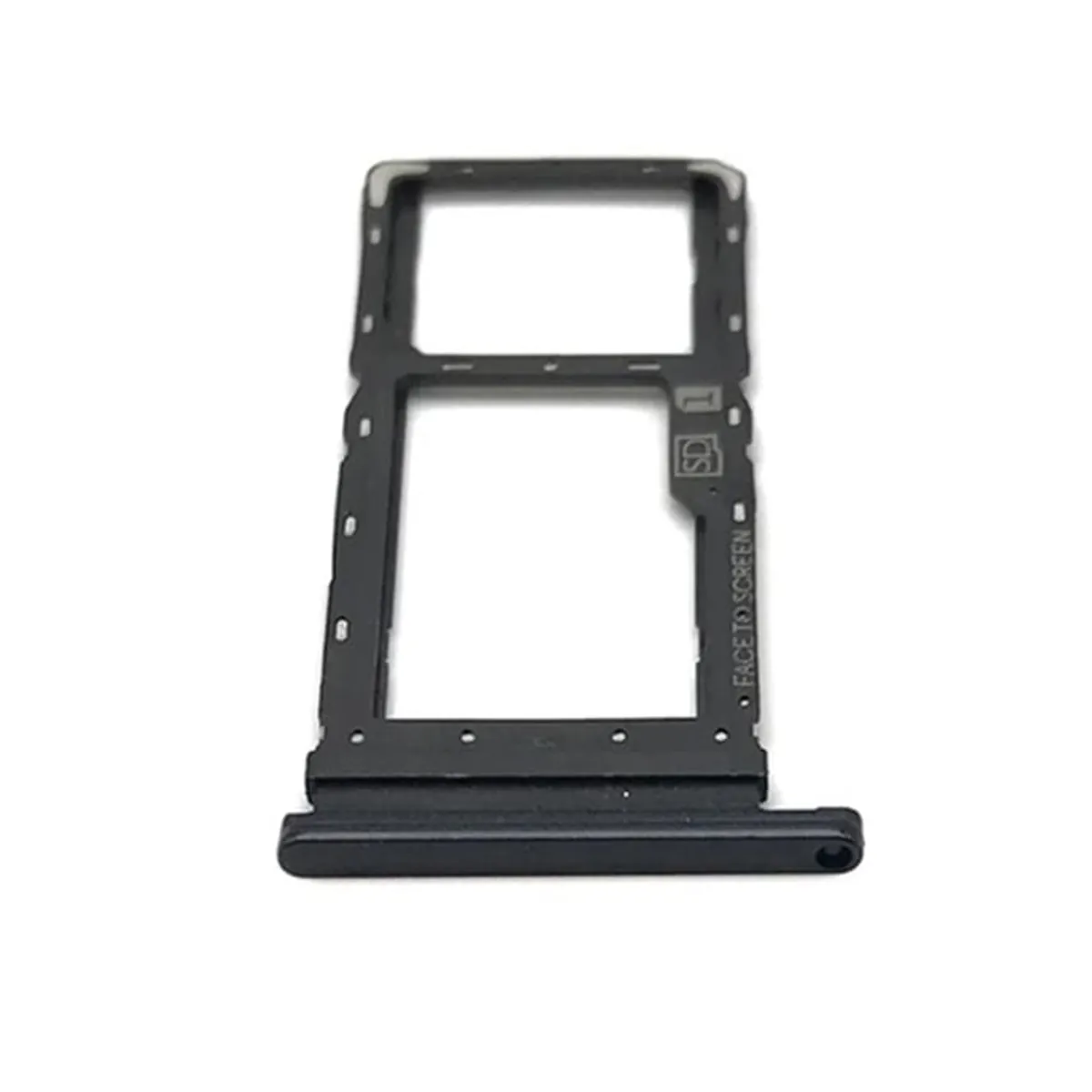 GENERICO - Repuesto Bandeja SIM Honor X8B Color NEGRO