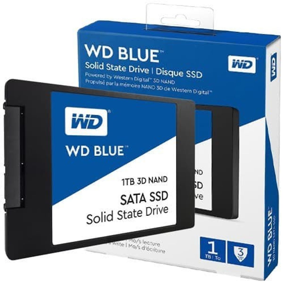 WESTERN DIGITAL - Unidad en estado solido Western Digital Blue SA510 1TB SATA 6Gbs 2 5