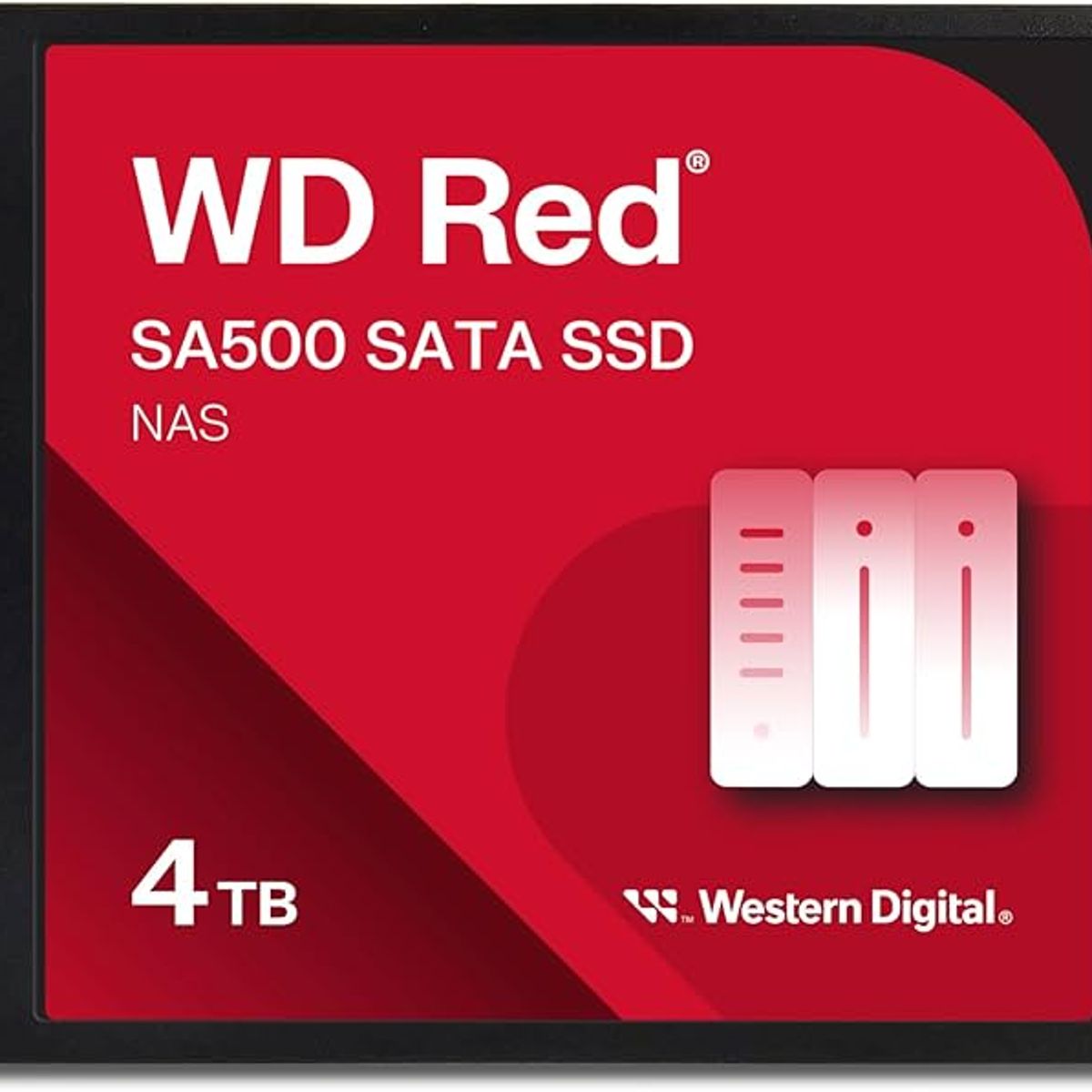 WESTERN DIGITAL - Unidad de estado solido Western Digital Red SA500 NAS 4TB SATA 6Gbs