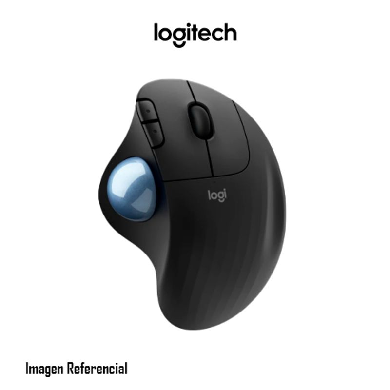 LOGITECH - MOUSE LOGITECH ERGO M575 WIRELESS / BT TRACKBALL BLACK P/N: 910-005869