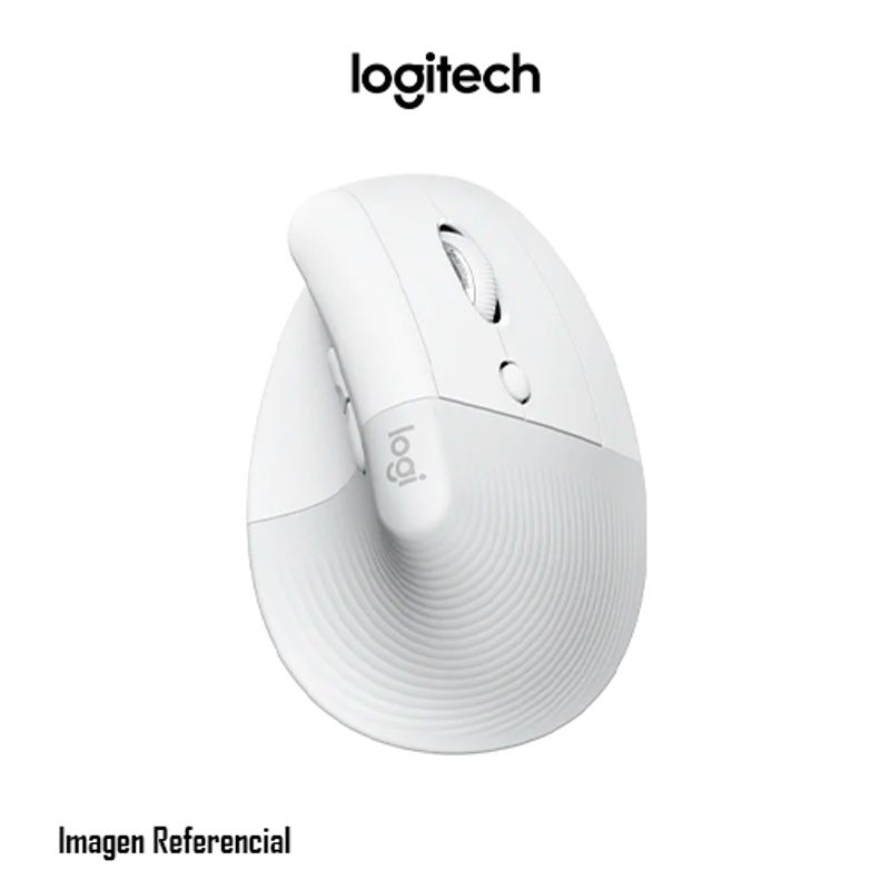 LOGITECH - MOUSE LOGITECH LIFT VERTICAL WIRELESS/BT WHITE P/N: 910-006469